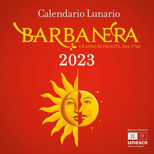 Barbanera. Calendario lunario 2023 - copertina