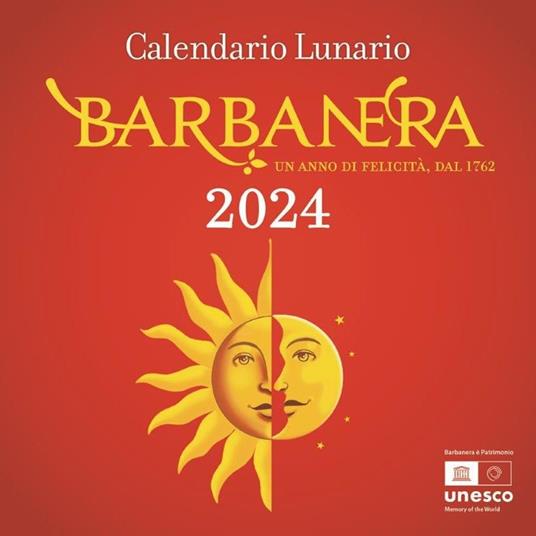 Barbanera. Calendario lunario 2024 - copertina