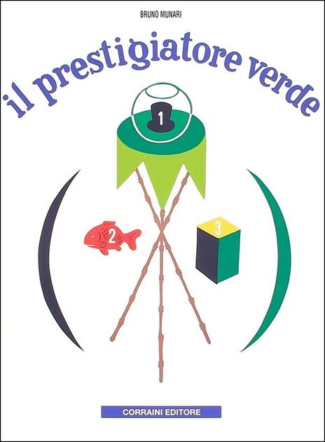 Il prestigiatore verde - Bruno Munari - copertina