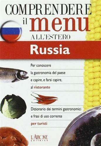 Dizionario del menu per i turisti. Russia - copertina
