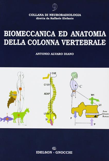 Biomeccanica ed anatomia della colonna vertebrale - Antonio A. Diano - copertina
