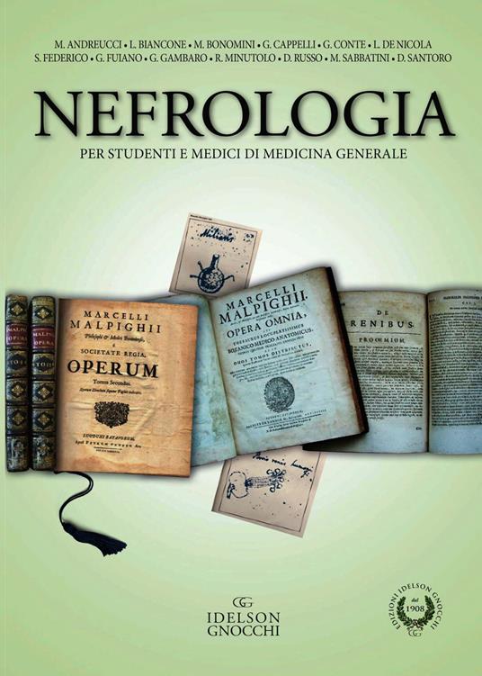 Nefrologia per studenti e medici di medicina generale - copertina