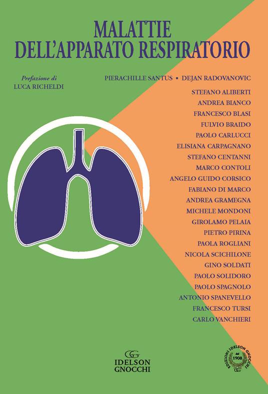 Malattie dell'apparato respiratorio - Pierachille Santus,Dejan Radovanovic - copertina