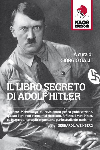 Il libro segreto di Adolf Hitler - copertina