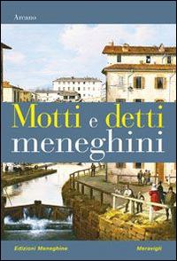 Motti e detti meneghini - Arcano - copertina