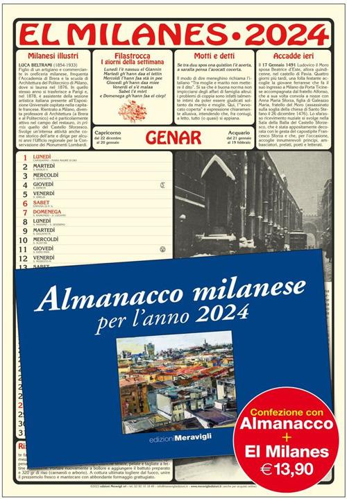 El Milanes 2024 - Libro - Meravigli 