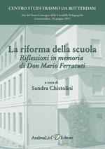 La riforma della scuola. Riflessioni in memoria di don Mario Ferracuti