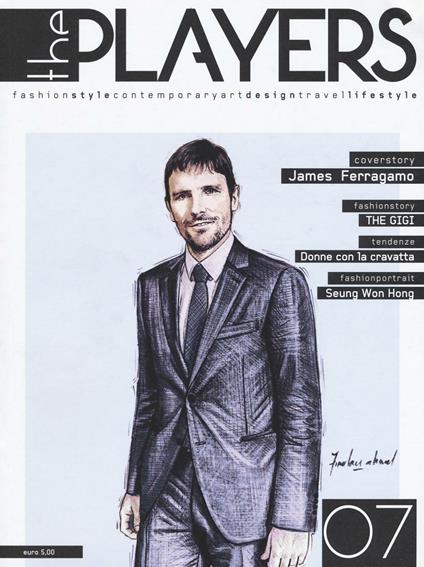The players. Magazine. Fashion style, contemporary art, design, travel, lifestyle. Vol. 7 - copertina