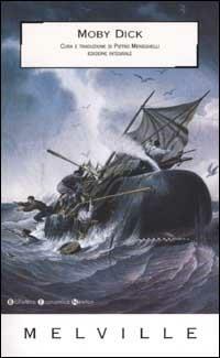 Mobydick ovvero la balena - Herman Melville - copertina