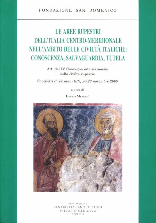 Le aree rupestri dell'Italia centro-meridionale nell'ambito delle civiltà italiche - copertina