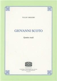 Giovanni Scoto. Quattro studi - Tullio Gregory - copertina