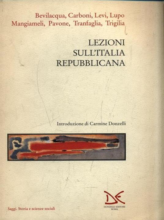 Lezioni sull'Italia repubblicana - 4
