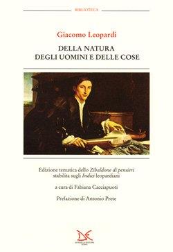 Della natura degli uomini e delle cose. Vol. 3 - Giacomo Leopardi - copertina