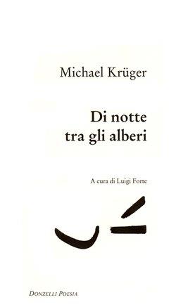 Di notte tra gli alberi - Michael Krüger - copertina