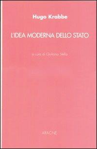 L' idea moderna dello Stato - Huge Krabbe - copertina