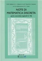 Note di matematica discreta. Vol. 2: Capitoli 6-12.