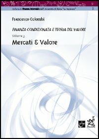 Mercati e valore - Francesco Colombi - copertina