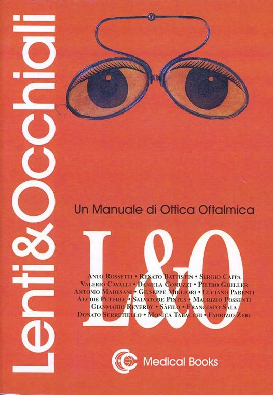 Lenti e occhiali. Um manuale di ottica oftalmica - copertina