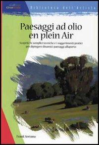 Paesaggio ad olio en plein air - Frank Serrano - copertina