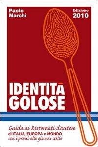 Identità golose - Paolo Marchi - copertina