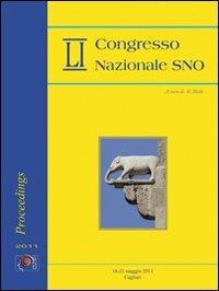 51° Convegno nazionale SNO (Cagliari, 18-21 maggio 2011). Ediz. italiana e inglese - copertina