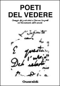 Poeti del vedere. Omaggio dei poeti visivi a Giacomo Leopardi nel bicentenario della nascita. Catalogo della mostra - copertina