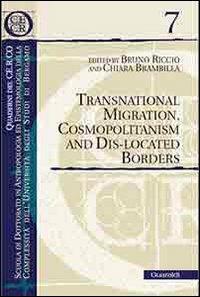 Transnational migration, cosmopolitanism and dis-located borders - copertina