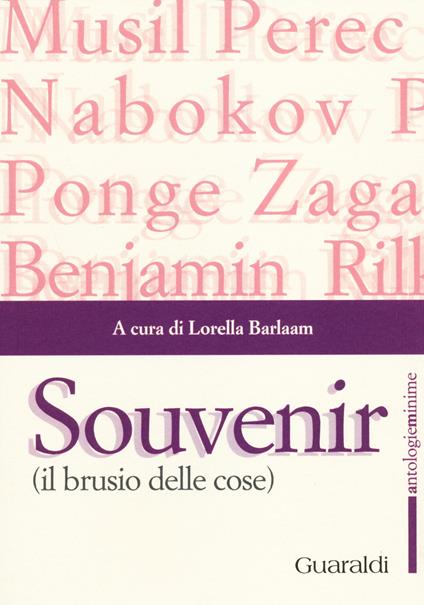 Souvenir (il brusio delle cose) - copertina