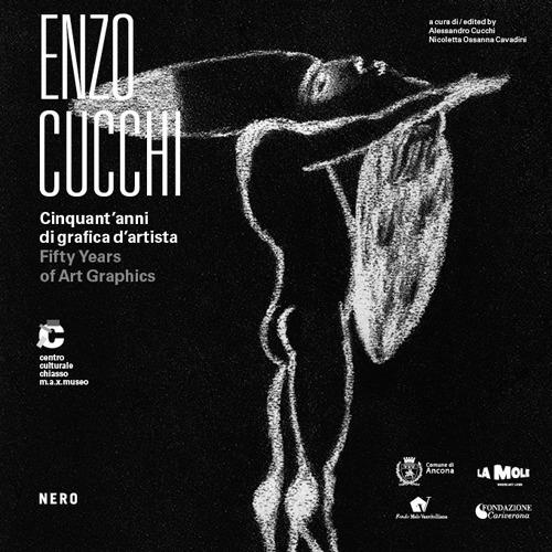 Enzo Cucchi. Cinquan'anni di grafica d'artista-Fifty years of art graphics. Catalogo della mostra (Chiasso, 11 giugno-23 luglio 2017). Ediz. bilingue - copertina