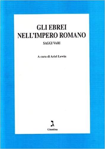 Gli ebrei nell'impero romano. Saggi vari - copertina