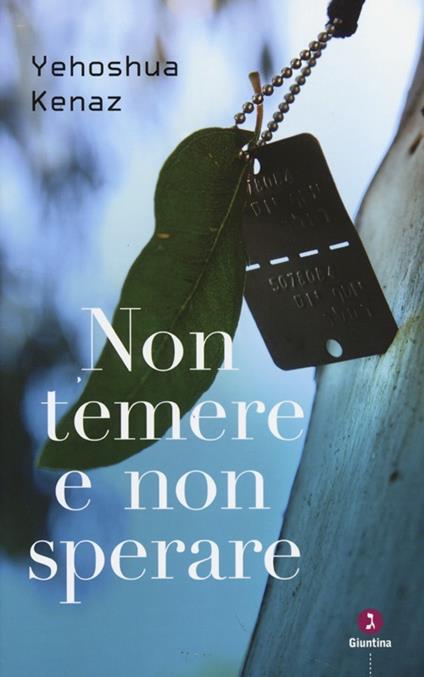 Non temere e non sperare - Yehoshua Kenaz - copertina