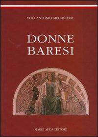 Donne baresi - Vito A. Melchiorre - copertina