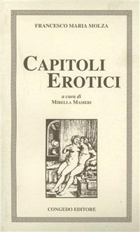 Capitoli erotici - Francesco M. Molza - copertina