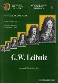 G. W. Leibniz - copertina