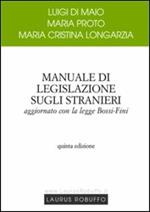 Manuale di legislazione sugli stranieri