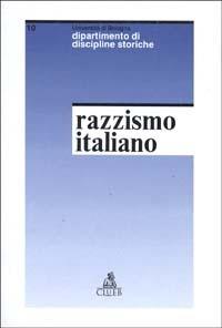 Studi sul razzismo italiano - Luciano Casali,Alberto Burgio - copertina