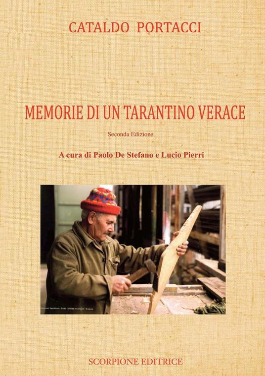 Memorie di un tarantino verace - Cataldo Portacci - copertina