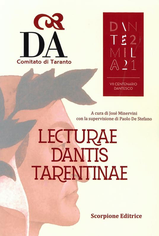 Lecturae Dantis tarentinae - copertina