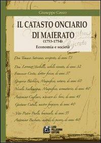 Il catasto onciario di Maierato (1753-1754). Economia e società - Giuseppe Greco - copertina