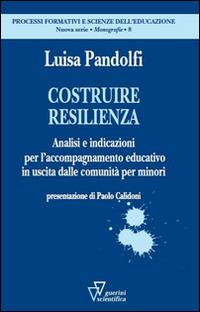 Costruire resilienza - Luisa Pandolfi - copertina