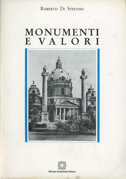 Monumenti e valori - Roberto Di Stefano - copertina