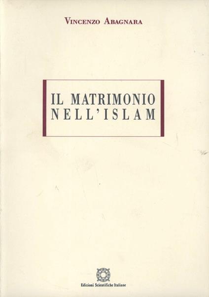 Il matrimonio nell'Islam - Vincenzo Abagnara - copertina