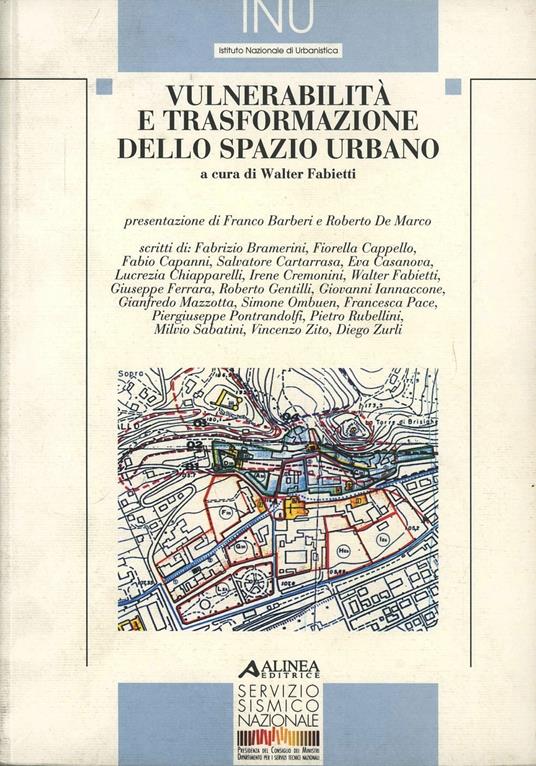 Vulnerabilità e trasformazione dello spazio urbano - copertina