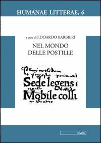 Nel mondo delle postille - Edoardo Barbieri - copertina