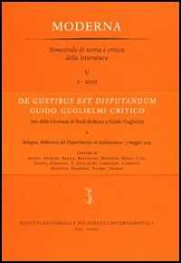 Image of De gustibus est disputandum. Guido Guglielmi critico. Atti della Giornata di studi (Bologna, 5 maggio 2003)