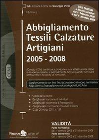 Abbigliamento tessili calzature artigiani 2005-2008 - copertina