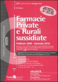 Farmacie private e rurali sussidiate - copertina