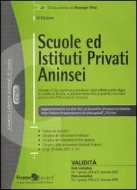 Scuole ed istituti privati Aninsei - copertina