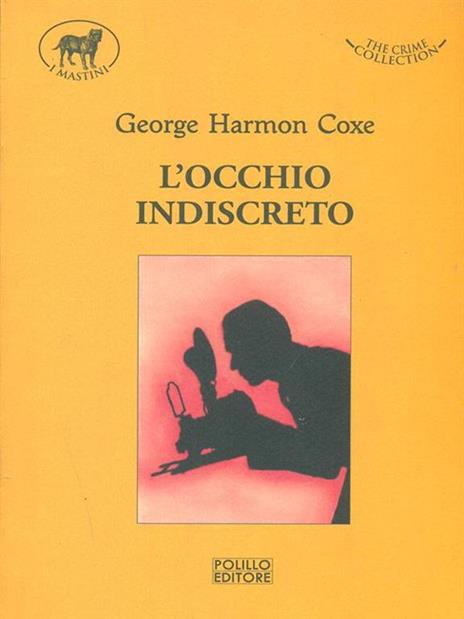 L' occhio indiscreto - George H. Coxe - copertina