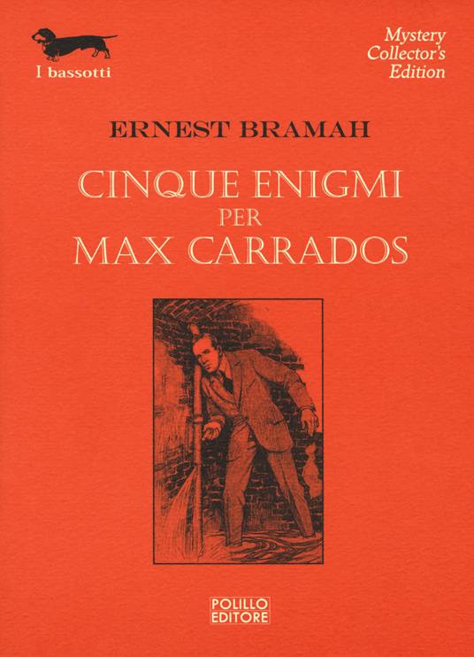 Cinque enigmi per Max Carrados - Ernest Bramah - copertina